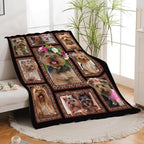 Yorkshire Terrier Blanket for Girls Women Boys Men Adults Kids Soft Cozy Fleece Yorkie Dog Throw Blankets Gifts Warm Flannel Plush Stuff Lightweight Decorative for Couch Bed Sofa 60"X50" - Image 3
