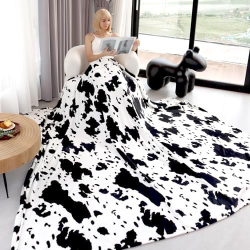 Queen Size Blanket, Black and White, 90x90 Inches - Image 6