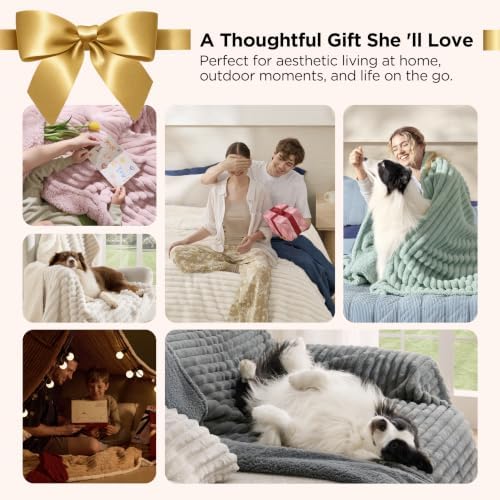 Bedsure ComfyFleece® Waterproof Blanket for Bed, Twin（60"x80"） Tuscan Beige - Image 6