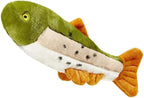 Fluff & Tuff Ruby Rainbow Trout Plush Dog Toy - 14"