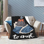 Sleepy Volcano Blanket Throw Gift for Girls Women 60"X50" - Image 2