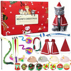 ANOTION Cat Advent Calendar 2026 – 24-Day Christmas Pet Xmas Cat Toys Countdown, Set for Indoor Cats & Kittens, Present for Cat Lovers, Women & Men by ANOTION