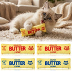 4Pcs Butter Catnip Crinkle Paper Sound Toys for Cat, Catmint Cat Toy Gift by MALLMALL6