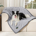 Luciphia Waterproof Dog Blanket, Reversible Sherpa Fleece for Couch Cover by luciphia