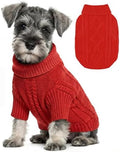 Dog Snowman Santa Sweater (Medium, red) by BAOBICUTE