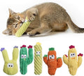Cactus Catnip Toys, 100% Pure Organic Catnip-Filled Toys Without Cotton by Unknown