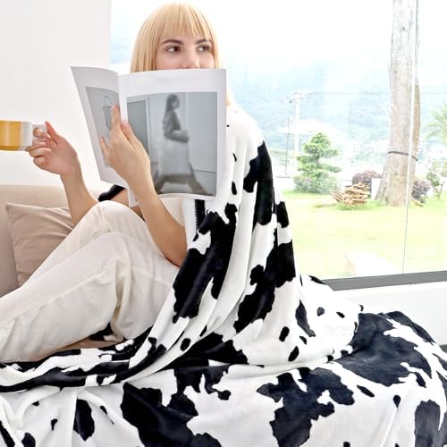 Twin Size Blanket, Black and White, 60x80 inches - Image 6
