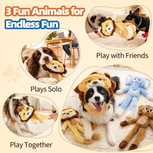 No Stuffing Dog Squeaky Toys - Dogs Go Crazy for It! - Image 5