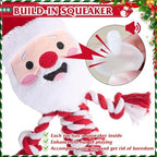 PUPTECK Christmas Dog Squeaky Chew Toys 3 Pack - Image 3