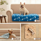 Luciphia Dog Blanket 3 Pack, Soft Cozy Fleece Throw for Puppy Cat,30"x20" - Image 6