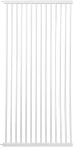 Lumizone Extra Tall Cat Gate Extension Kit 55.12" High 29.52" Wide White | Tall Pet Gate Dog Gate for Doorway Hallway Stairs Pressure Mounted Extra Wide 1.37" Gap No Drilling