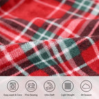 Gogreen Cozy Printed Throw Christmas Blanket - 300 GSM Fleece Throw Size for Home Decoration, Ultra Soft Blanket (Throw - 50" x 60") - I - Image 5