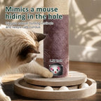40" Cat Scratching Post, Monstera Leave Large Cat Scratcher Tree - Image 5