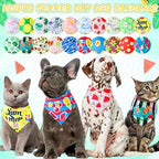 100 Pcs Summer Bandanas for Dog Bulk for Small Medium Pet Puppy Cat - Image 5
