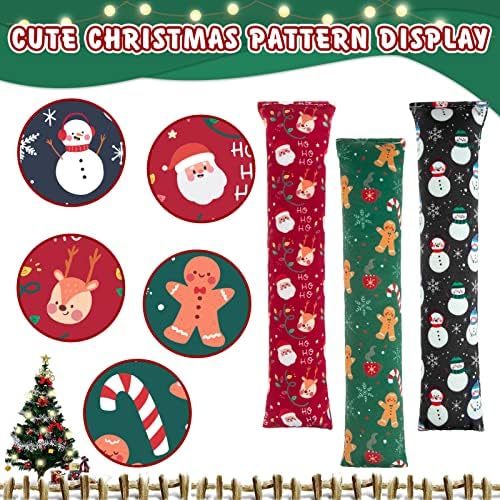 KOOLTAIL Cat Catnip Toys for Christmas, 3 Pack Durable Soft Kicker Toy Filled with Natural Catnip, Interactive Bite Resistant Chew Teeth Cleaning Gift for Indoor Cats Kitten - Image 4