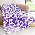 Purple Blanket Twin Size, 60x80 Inch by IMUKU