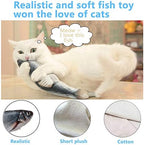 Tocirelo Cat Toys Flopping Fish with Catnip, Moving Interactive Cat Toy - Image 4