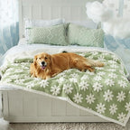 LE SURE Waterproof Blanket for Bed Cute Cozy 3D Jacquard, Twin（60x80） - Image 2