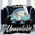 Sleepy Bus Blanket Throw Gift for Girls Women 80"X60" by Unknown