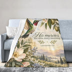 Hummingbird Blanket Christian Throw Stuff Gifts for Women 60"x50" - Image 2