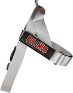 BULLHUG Adjustable Dog Harness– No Pull, No Choke – for English Bulldogs, French Bulldogs, Pugs & Broad-Chested Breeds – Easy, Safe Walks (Silver, Small)