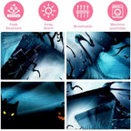 COMFAR Cute Halloween Blankets for Kids/Teens/Women/Men/Adults, Spooky Blanket for Boy/Girls/Toddler, Fall Throw Blanket for Couch 50"x 60" - Image 4
