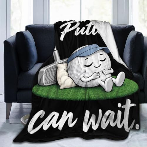 Sleepy Golf Blanket Throw Gift for Girls Women 80"X60" by Unknown