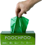 Case of 2000 Green Pet Waste Station 200 Bags on Roll (10 Rolls) - Bulk Dog Poop Bag - Dog Waste Station Bags - Doggie Bag Litter Pot