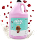 Bark2Basics Pomegranate Greek Yogurt Dog Shampoo, 1 Gallon, Protein Pet Shampoo, Feeds Protein to Hair, Repairs and Nourishes Skin and Coat | 16:1 Concentrate, Yogurt Protein Conditions and Restores Moisture, Gentle Natural Pet Grooming Wash, Groomer G...