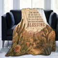 Desert Cactus Blanket Western Inspirational Throw Gifts 50"x40" by Unknown