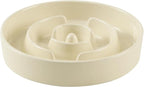 Havniva Slow Feeder Dog Bowls, Ceramic Dog Bowl Slow Feeder for Fast Eater | 1.6 Cups Puzzle Dog Food Bowl, Slow Feeding Bowls for Medium Dogs, Non-Slip Rubber Base, Anti-Choking