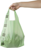 Title: beyondGREEN Dog Poop Bags With Handles, Unscented Large Dog Waste Bags, Wide & Thick Pet Waste Bags with Easy-Tie Handles, Heavy Duty Leak-Resistant Bags for Dogs & Cats, 100 Count
