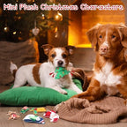 Hiboom 9 Pack Mini Christmas Dog Toys Squeaky Plush, Small Dogs Puppies - Image 6