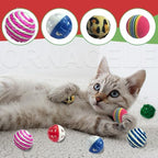 2026 Cat Toy Advent Calendar - Christmas Holiday Gift Toys for Cat Lovers, 24 Boxes Catnip Toys, Mice, Kitten Feather Teaser and Ball Bells Countdown Calendar - Image 4