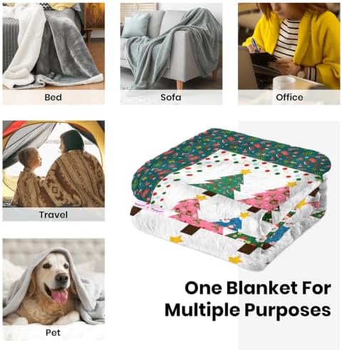Christmas Blanket Gifts for Women Kids, Holiday Decor 40" x 60" - Image 5