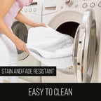 Sofa Shield® Couch Slip Covers for Dogs, Reversible Furniture Protector with Strap, Stain and Tear Resistant Cushion Cover, 70 inch Seat, Machine Washable Slipcovers Dog Pets, Cats, White