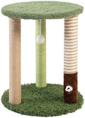 Woochpet Small Cat Tower with Cat Scratching Post,Short Cat Tree for Kitten by WOOCHPET