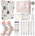 Wonderjune 14 Set Christmas Cat Mom Gift for Women, Gifts for Cat Lover by Wonderjune