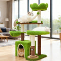 Woochpet Cat Tree Tower, Green by WOOCHPET