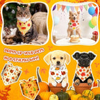 Geyoga 240 Pcs Fall Dog Bandanas Bulk, Thanksgiving Pet Bandanas - Image 4