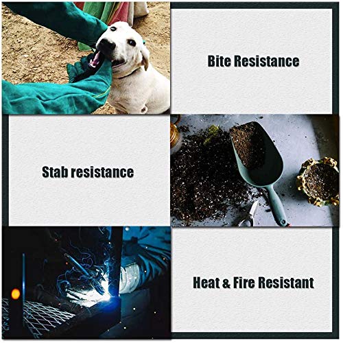 AOWPFVV Animal Handling Gloves Bite Proof for Dogs,Cats, 23.6in Large | Falconry,Birds,Snake,Reptile,Vets, Groomers & Animal Control