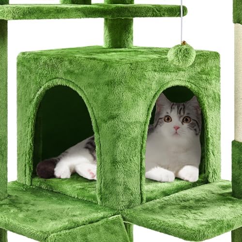 Yaheetech 70in Multi-Level Sturdy Cat Tree, Condo, Sisal Scratching Posts - Image 6