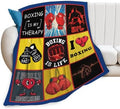 Boxing Blanket Boxing Gloves Throw Stuff Gifts for Men 60"x50" by Unknown
