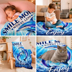 Dolphin Throw Blanket Dolphin Stuff Gifts for Kids Girls Boys Adults Women Man Soft Cozy Warm Plush Fluffy Fuzzy Fleece Blanket Decor 50''X60'' - Image 6