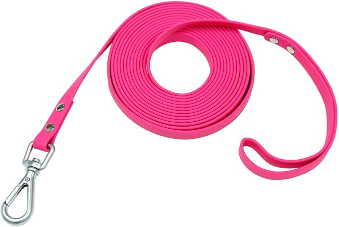 Waterproof Long Dog Leash Recall Training Lead 5 10 16 30 50 Foot for Large Medium Small Dogs Outdoor Training Walking Playing and Camping
