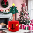 Christmas Cat Tree Tower with Sisal Scratching Post Scratcher - Image 5