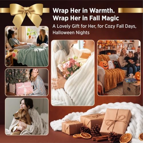Bedsure Soft King Size Blankets for Bed Khaki 108"x90" - Image 5