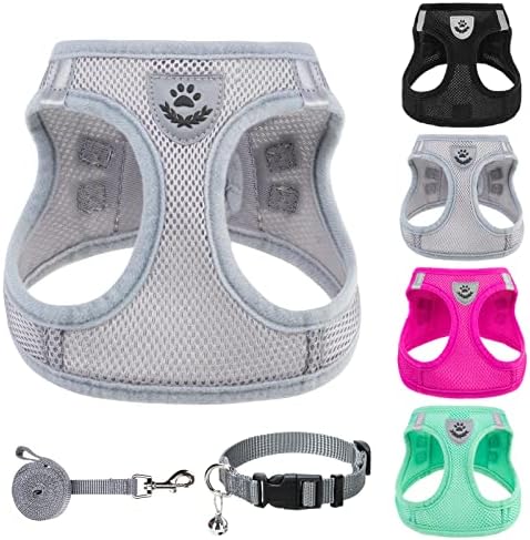 PUPTECK Dog Harness, Collar and Leash Set No Pull for Small Medium Sized by PUPTECK