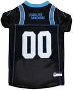 Pets First NFL Carolina Panthers Dog Jersey, Size X-Large, Football Shirt Costume for Pet, Dog Sports T-Shirt, NFL Team Clothing for Cats, Licensed Pet Apparel Available in 7 Sizes and 32 Teams