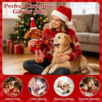 IOKHEIRA Christmas Elf Squeaky Plush Dog Toys,Stuffed Chew Toy, Interactive Holiday Tug & Fetch Toy for Puppy Small Medium Large Dogs,Christmas Dog Gifts - Image 4